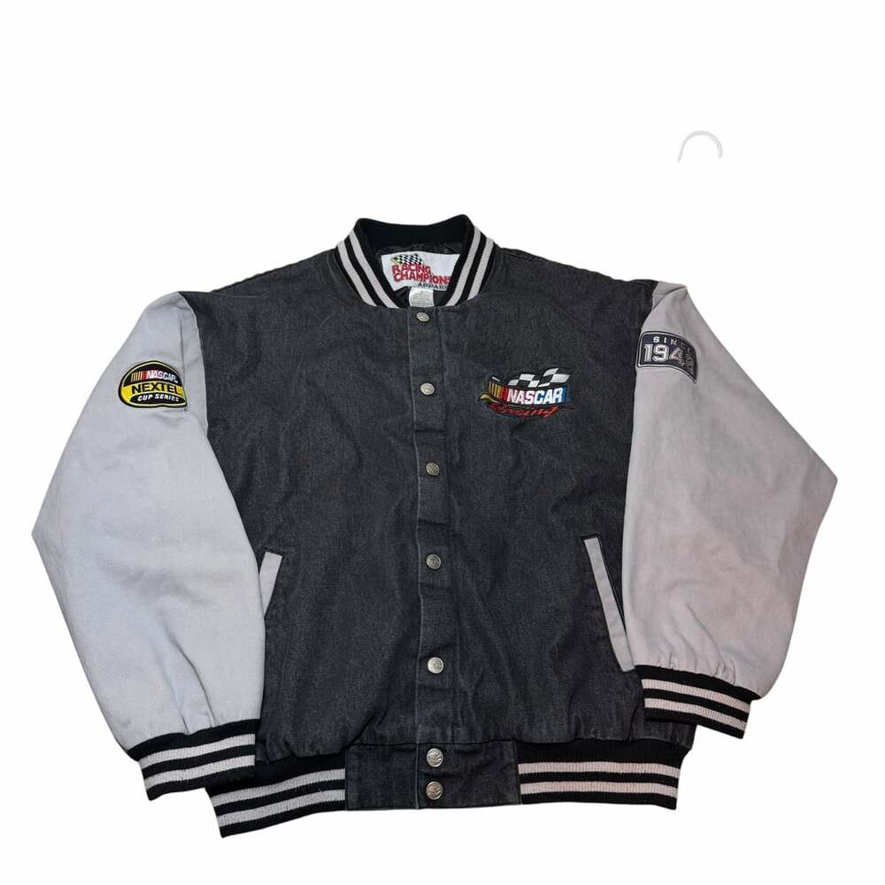 Racing Champions Nascar Varsity Jacket Size XL Vintage Cotton